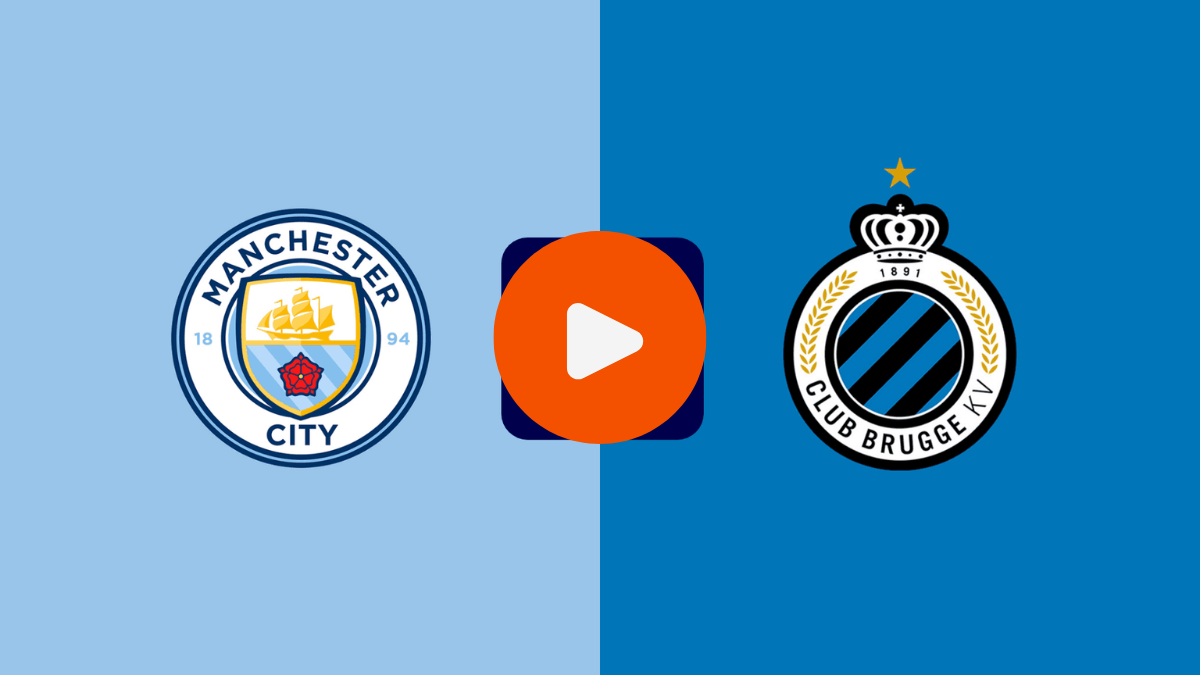 "Manchester City vs Club Brugge Champions League 2024/25 Match"