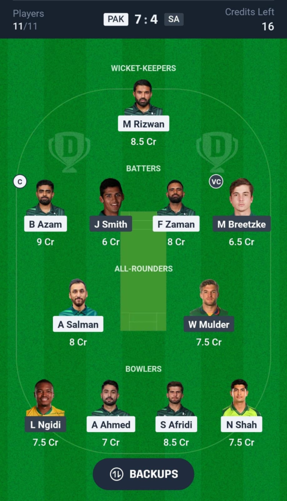 image-8-587x1024 PAK vs SA Dream11 Prediction, Fantasy Cricket Tips, Playing XI & Match Details