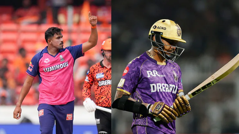 KKR predicted XI, RR vs KKR