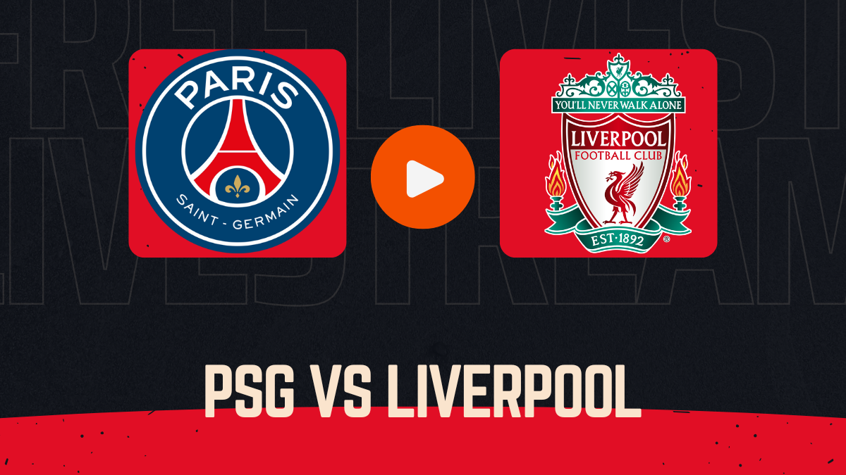 PSG vs Liverpool UEFA Champions League 2024-25 Round of 16 first leg match preview featuring key players like Mohamed Salah and Ousmane Dembélé.