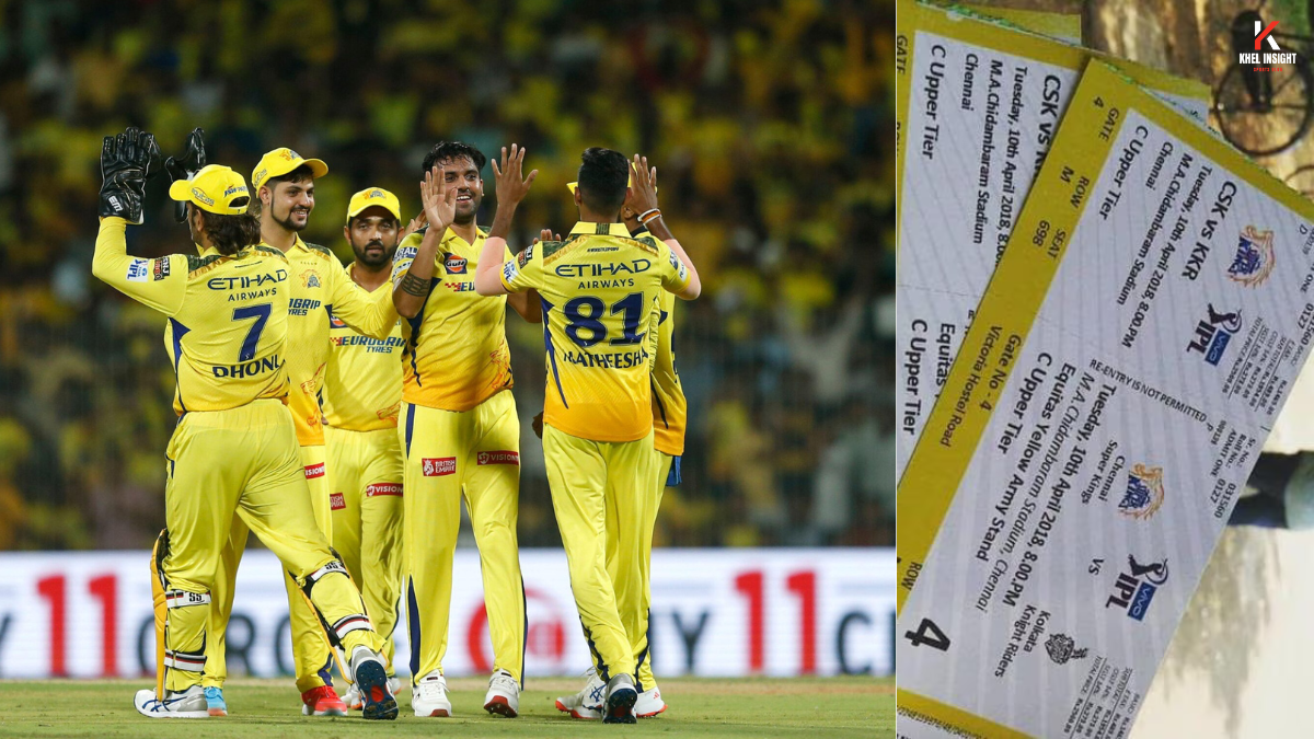 CSK vs KKR IPL 2025 Tickets Booking Info, Prices, and Online Guide – MA Chidambaram Stadium