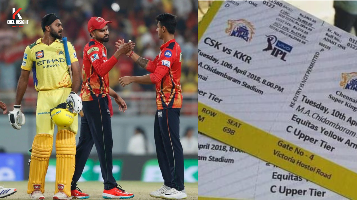 How To Book CSK Vs PBKS IPL 2025 Tickets Online?