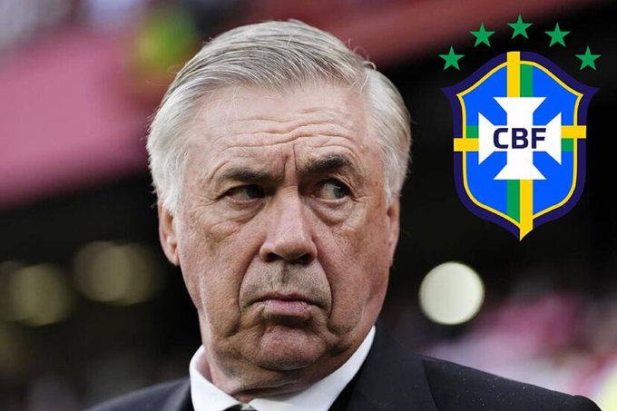 Carlo Ancelotti will assume the Brazil coaching role.