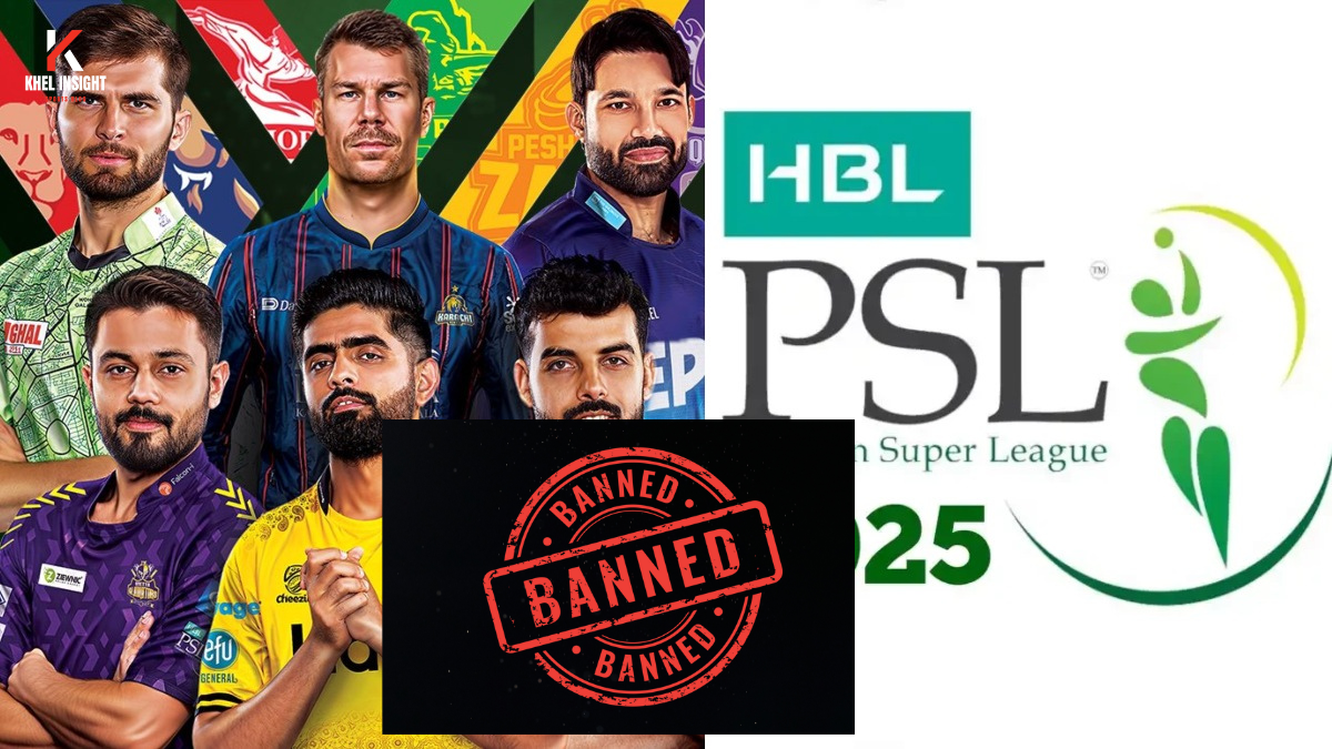 PSL banned in india
