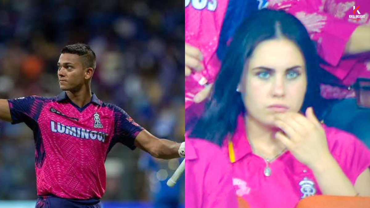 Yashasvi Jaiswal’s rumored GF Maddie Hamilton Spotted Cheering For RR