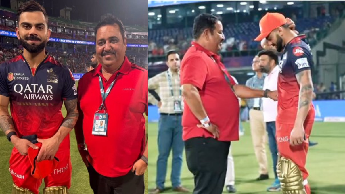 Virat Kohli pays tribute to his childhood coach