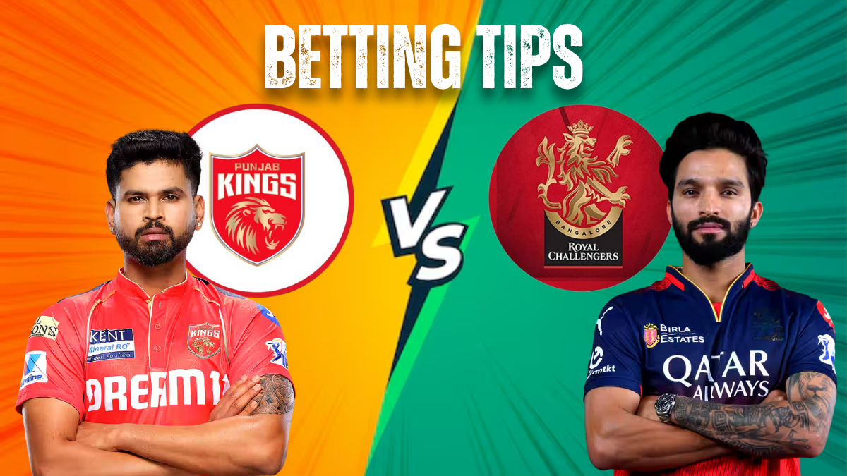 PBKS vs RCB Betting Tips for Qualifier 1 IPL 2025