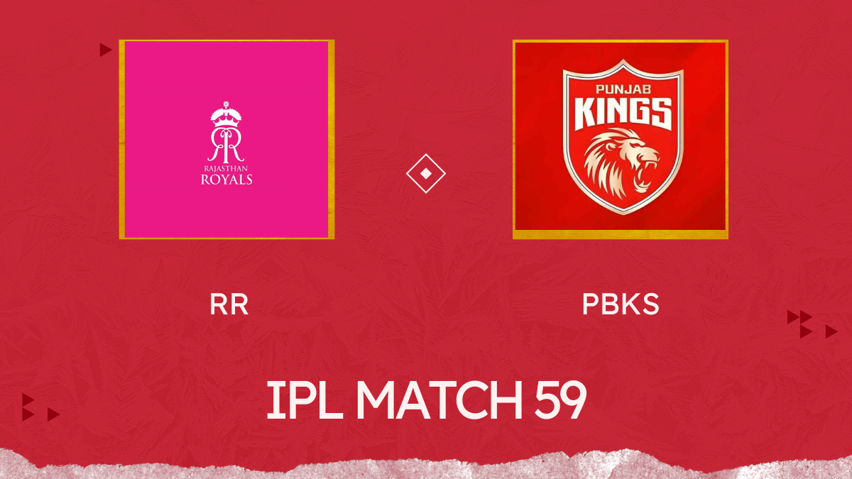 (RR vs PBKS) will take place at the Sawai Mansingh Stadium in Jaipur. The game will be held on Sunday, Mat 18, from 3:30 P.M Indian Standard Time (IST).