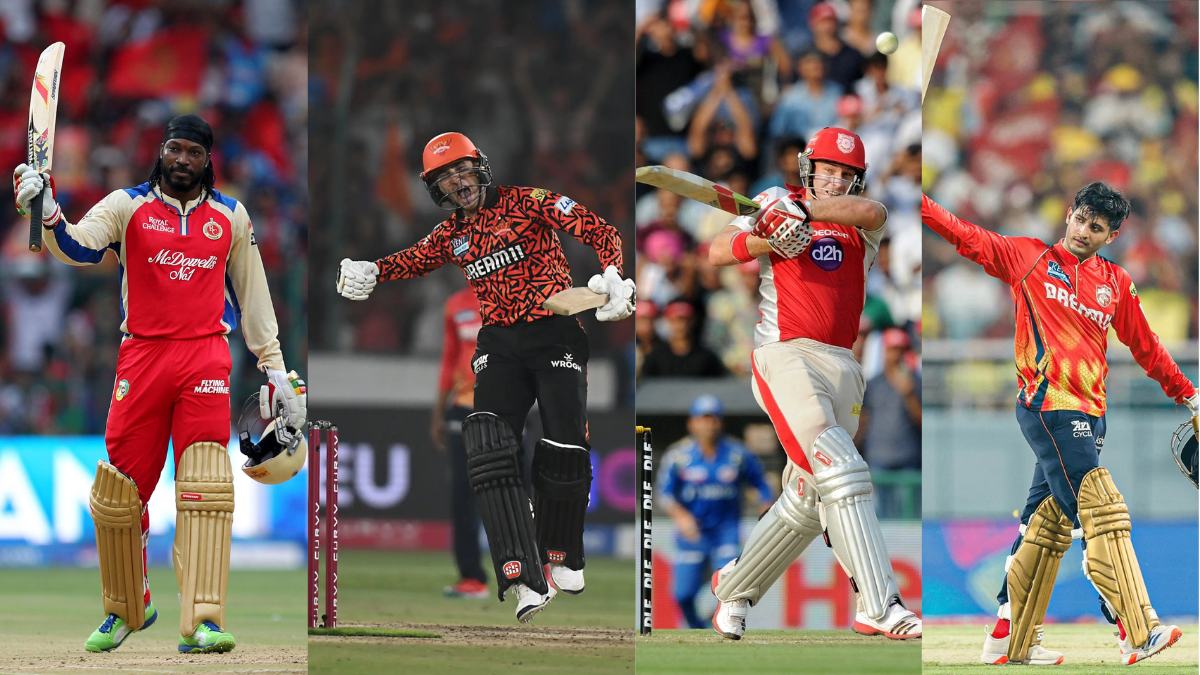 Chris Gayle owns the record for the fastest century in IPL history, scoring it in just 30 balls against the Pune Warriors on April 23, 2013