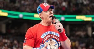 John Cena challenge his opponent for Saturday night's main event