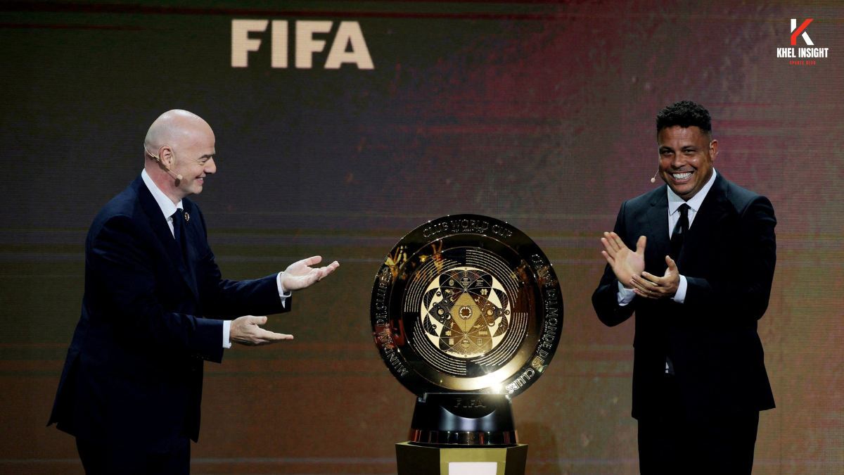Gianni Infantino and Ronaldo revealed the FIFA Club World Cup 2025 Trophy