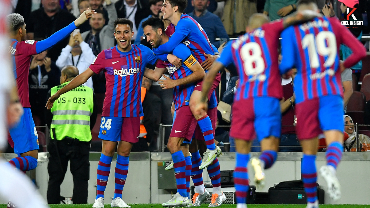Ferran Jutgla with La Masia FC Barcelona