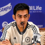 The Indian team will not have head coach Gautam Gambhir, at least at the beginning of the private intra-squad practice match