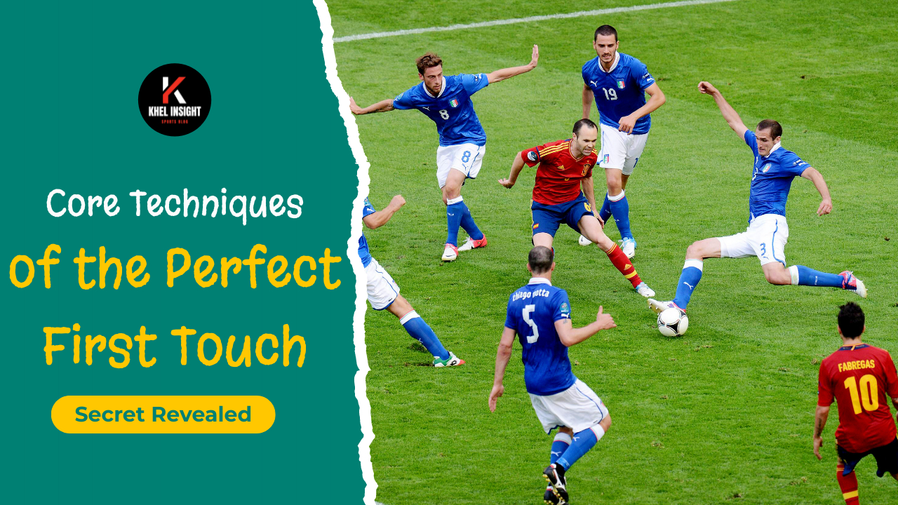 Andres Iniesta, first touch in football under pressure