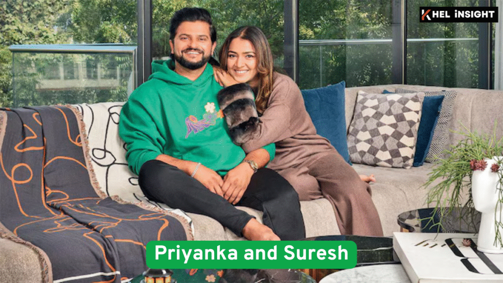 Priyanka-and-Suresh-1024x576 Top 10 Most Beautiful Wives of Indian Cricketers: WAGs, Careers & Lives (2025)