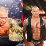 Randy Orton standing disappointed on WWE ramp after losing to Cody Rhodes at King of the Ring 2025