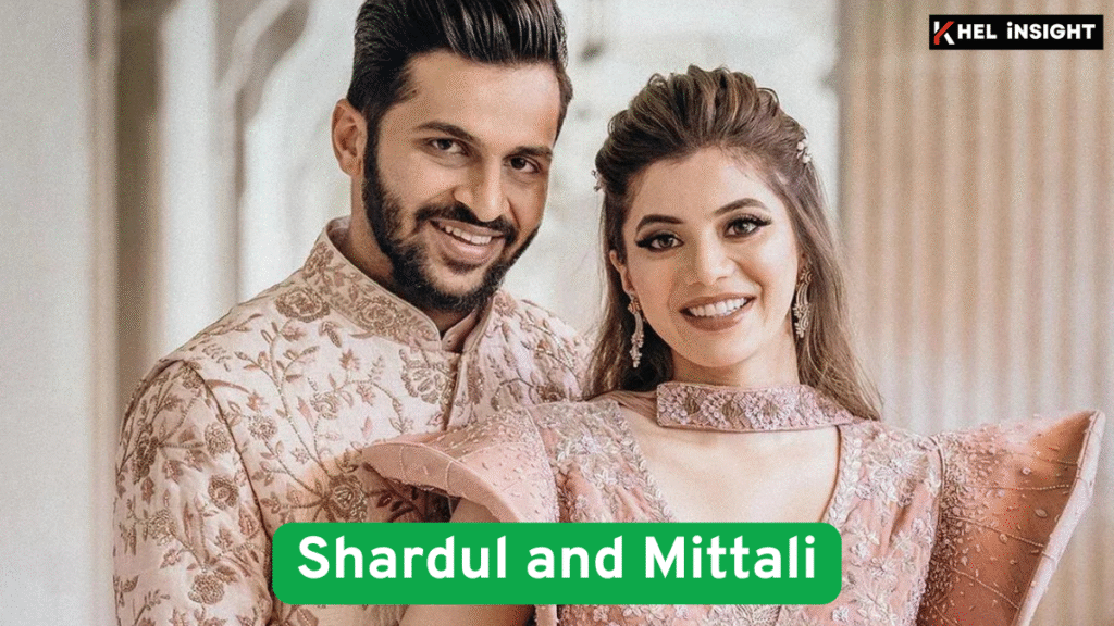 Shardul-and-Mittali-1024x576 Top 10 Most Beautiful Wives of Indian Cricketers: WAGs, Careers & Lives (2025)
