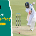Virat Kohli Playing Perfect Cover Drive