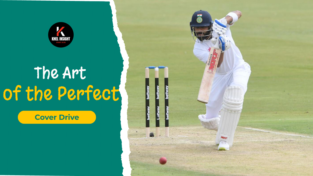 Virat Kohli Playing Perfect Cover Drive