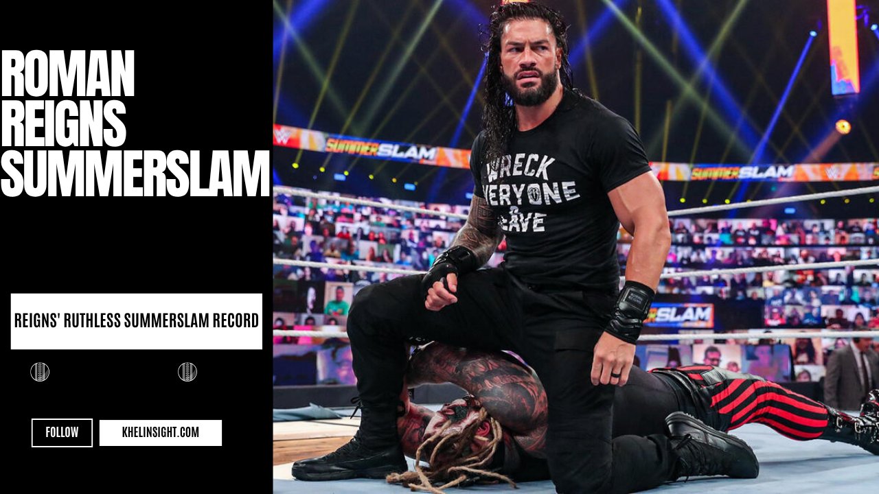 Roman Reigns' Ruthless SummerSlam Record REVEALED: The 5 Matches That Made WWE's Tribal Chief!