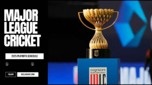 Major League Cricket 2025 Playoffs: Teams, Schedule and trophy
