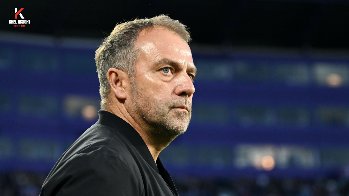 Hansi Flick at Camp Nou urging Barcelona transfer board for new attacking signing in 2025