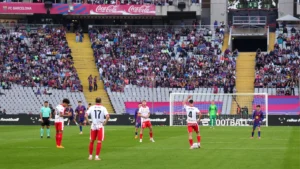 Barcelona and Girona Players Protest La Liga’s Miami Move