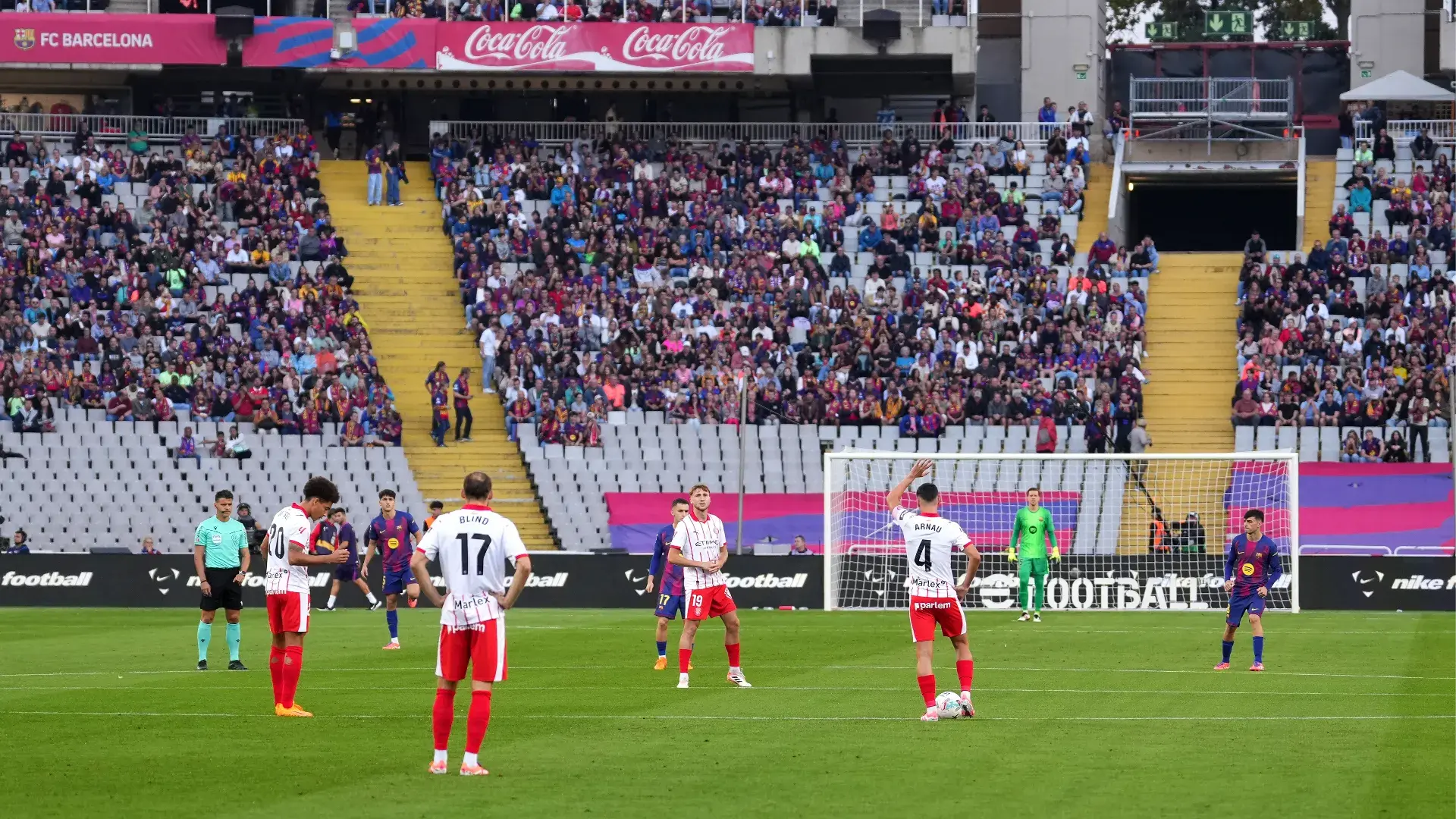 Barcelona and Girona Players Protest La Liga’s Miami Move