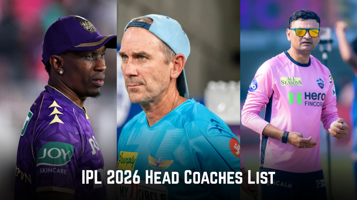 IPL 2026 Head Coaches List: Full Updated Coaching Line-Up of All 10 Teams